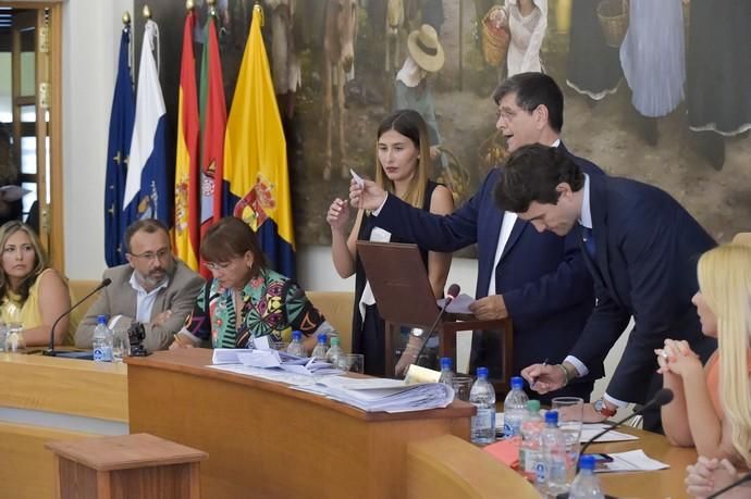 15-06-2019 SANTA LUCIA DE TIRAJANA. Santiago Miguel Rodríguez es el nuevo alcalde de Santa Lucía  | 15/06/2019 | Fotógrafo: Andrés Cruz