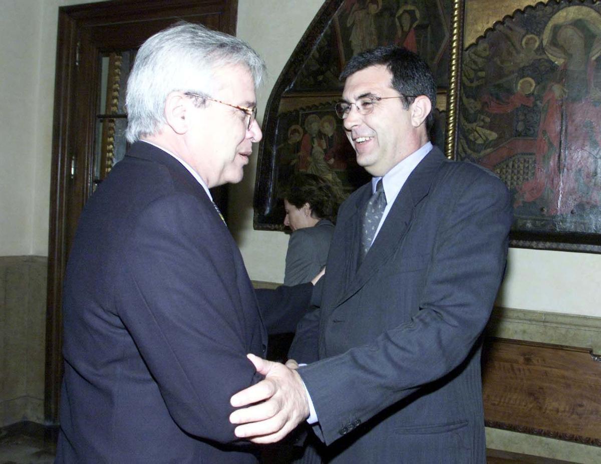 Joan Clos y Celestí Alomar Joan Clos y Celestí Alomar