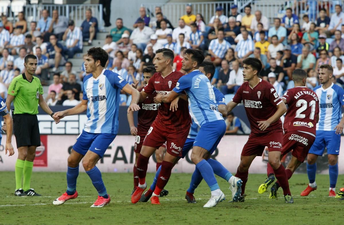 El Málaga-Córdoba C.F. en imágenes