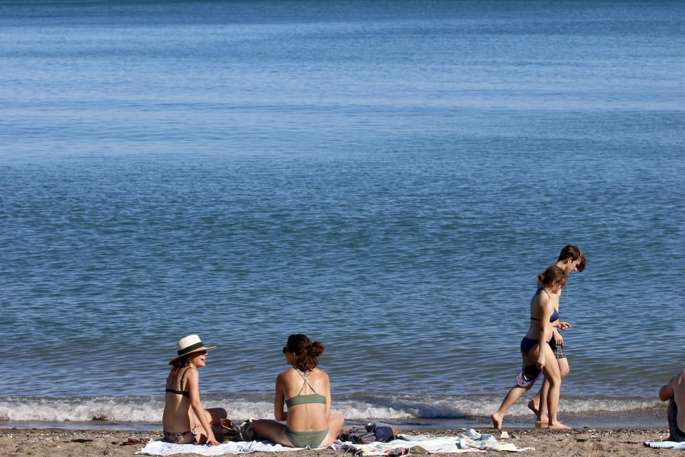 La Malagueta, como un día de verano.