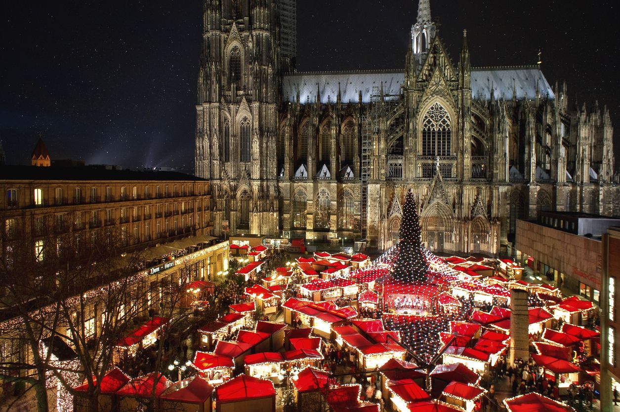El mercado de Navidad de la catedral es el más conocido de la ciudad de Colonia