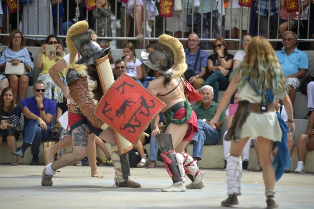 Carthagineses y Romanos: monera gladiatori