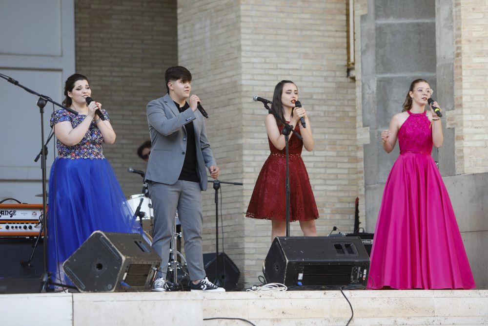 Graduación del IES Cloe del Moro en el Teatro Romano de Sagunt.