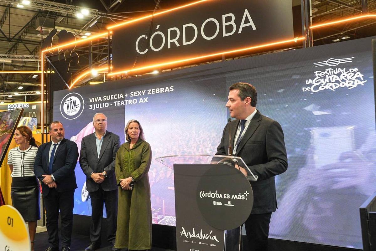 José María Bellido, durante la presentación de las actividades culturales de Córdoba.