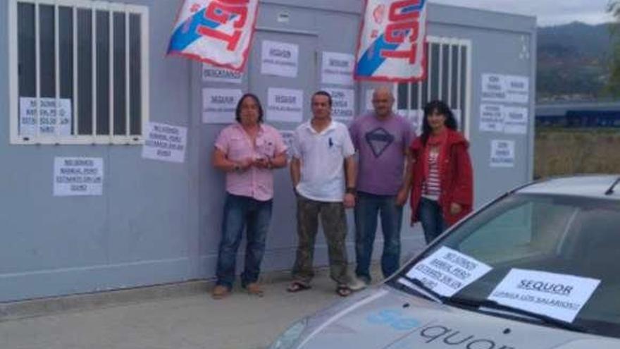 Vigilantes de Porto do Molle, encerrados para exigir su salario