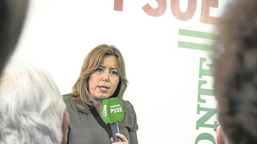 Susana Díaz pide una nueva etapa en el PSOE «distinta y diferente»