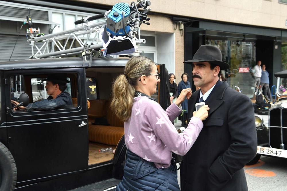 Rodaje de ''La sombra de la ley'' en A Coruña