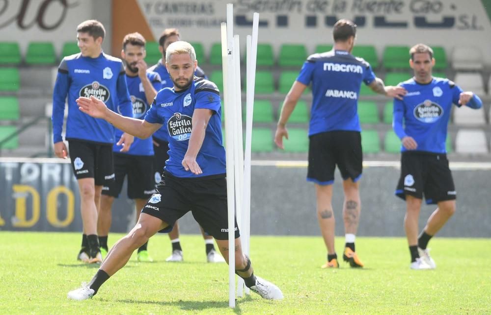 Entrenamiento del Deportivo en Vilalba 8 de agosto