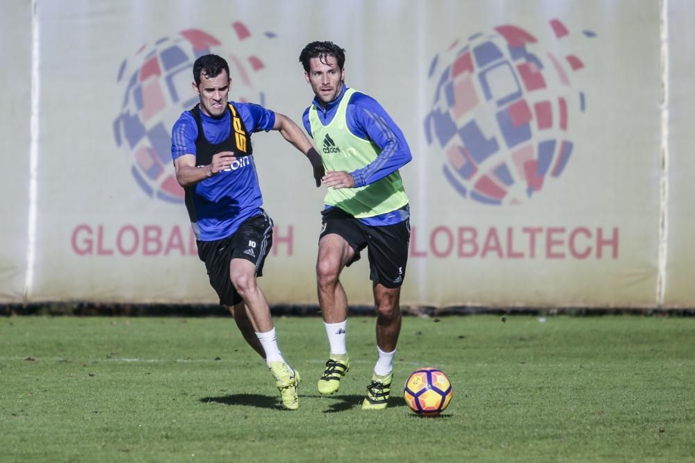 Entrenamiento del Real Oviedo