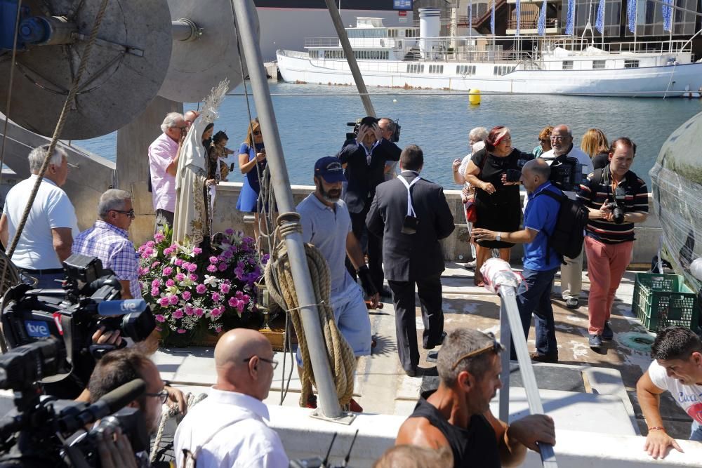 Celebración de la Virgen del Carmen en València