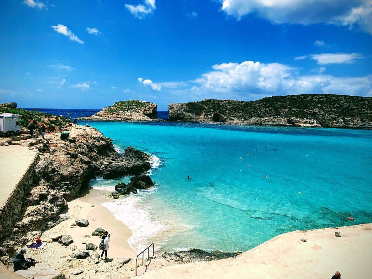 El Blue Lagoon en Malta