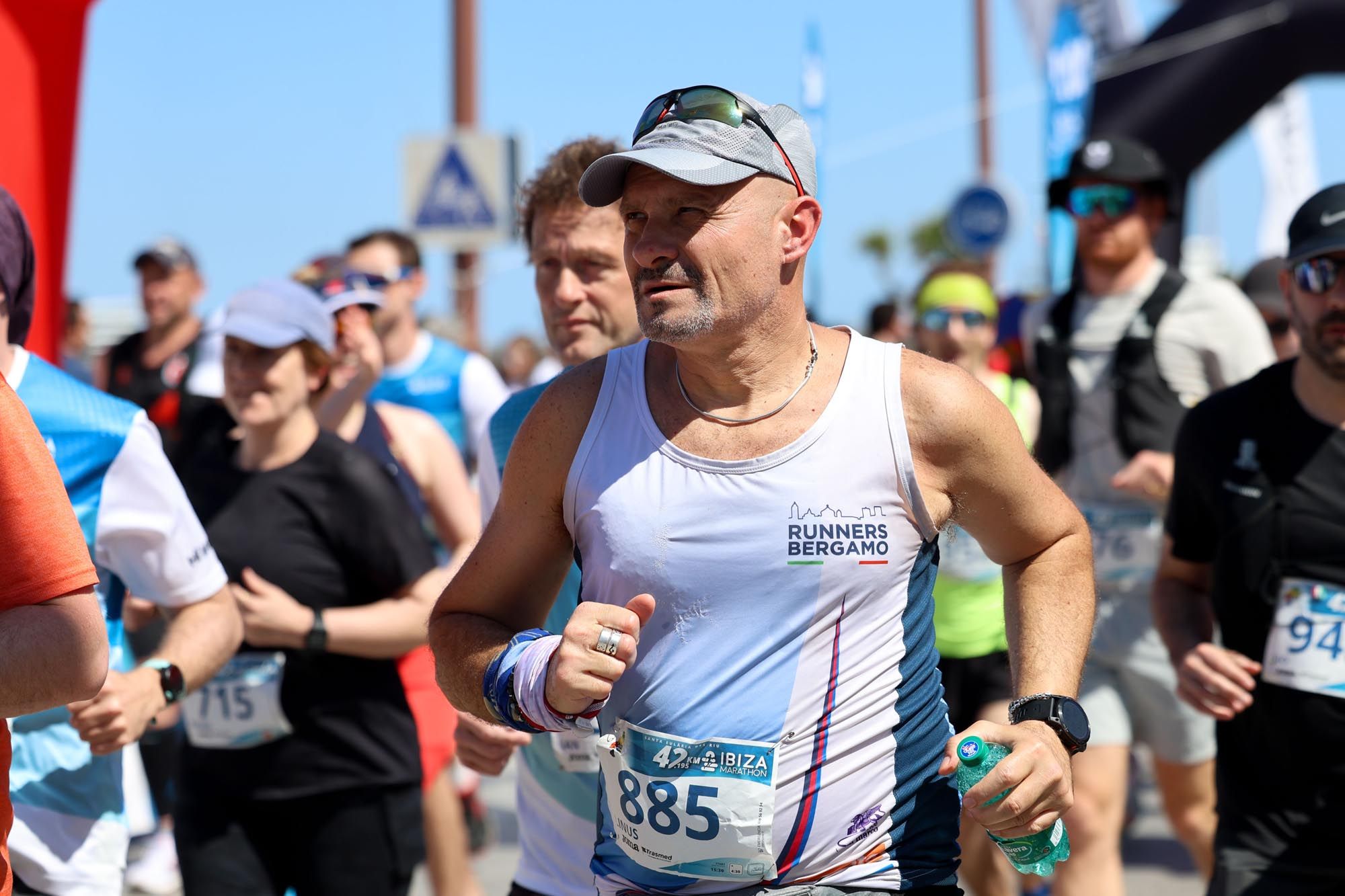 El Santa Eulària Ibiza Marathon, en imágenes