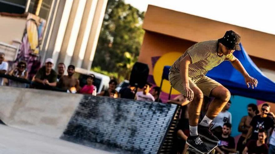 Un rider, en plena competición. | AYUNTAMIENTO