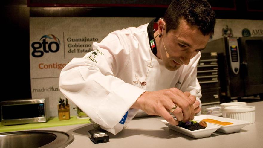 Eneko Atxa, chef del restaurante Azurmendi.