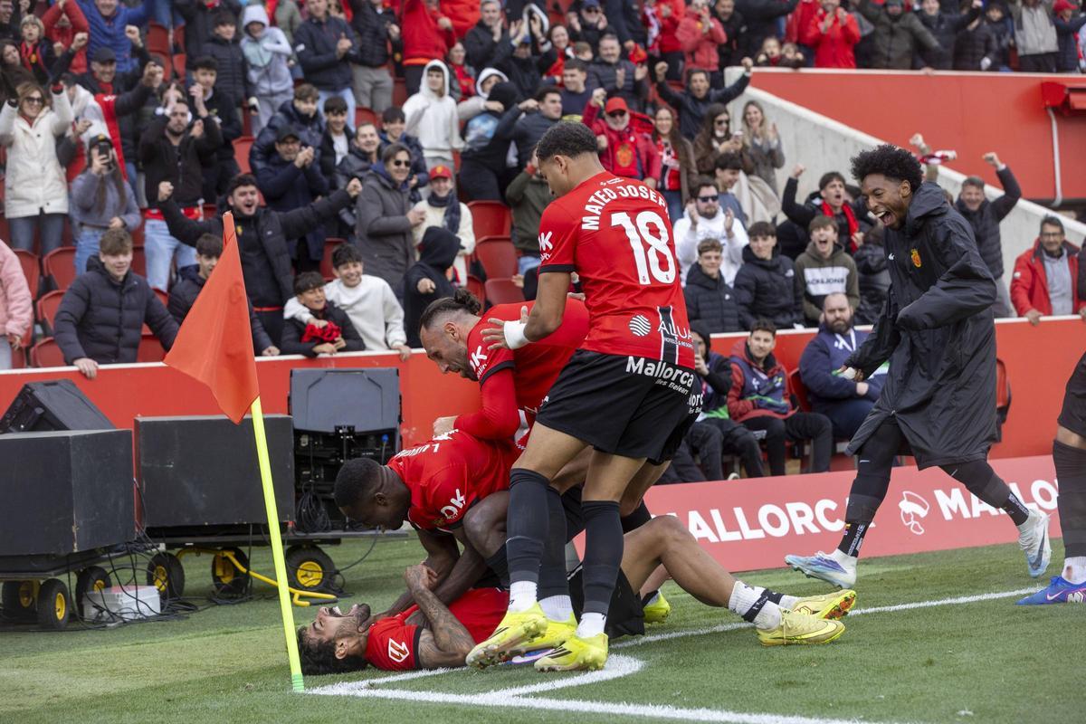 El partido del Mallorca contra el Espanyol en imágenes