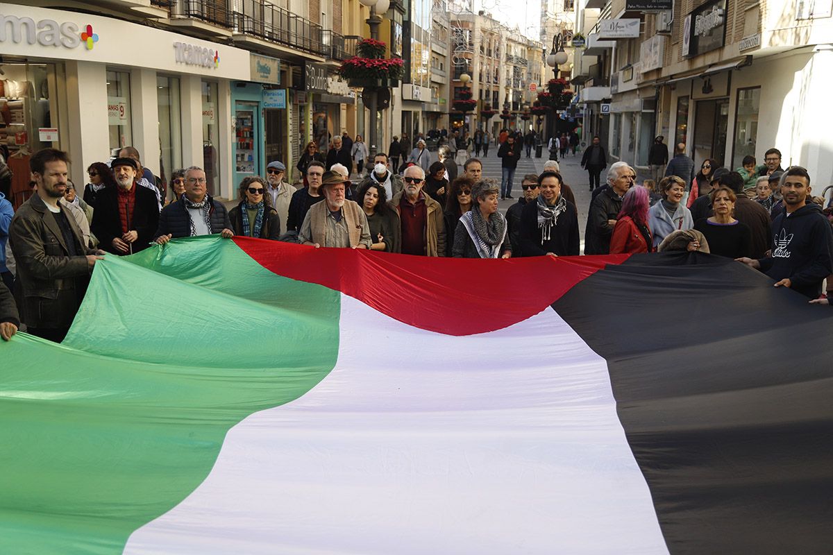 Manifestación en Córdoba en solidaridad con Palestina