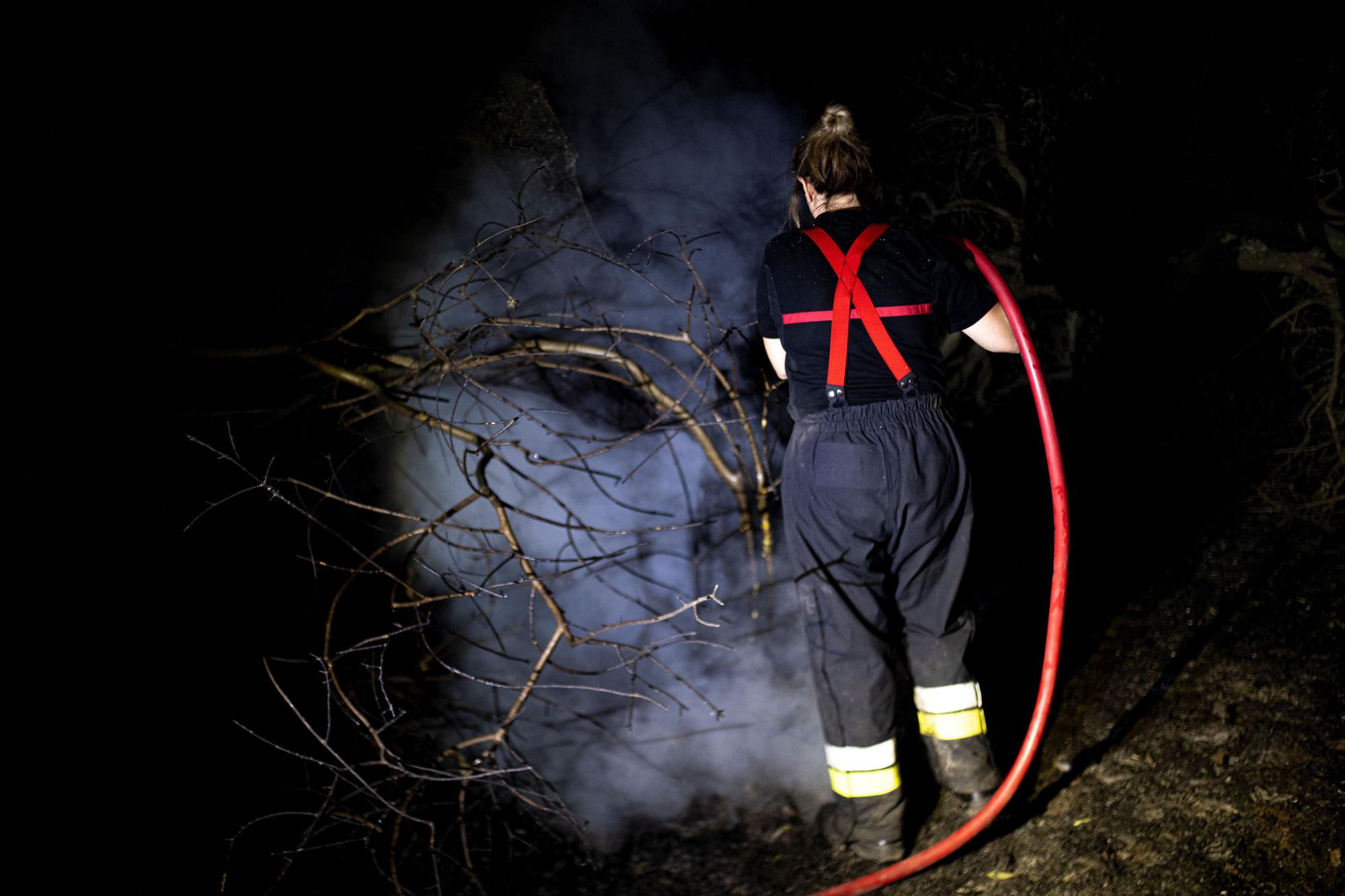 L'incendi de la Catalunya nord, en imatges