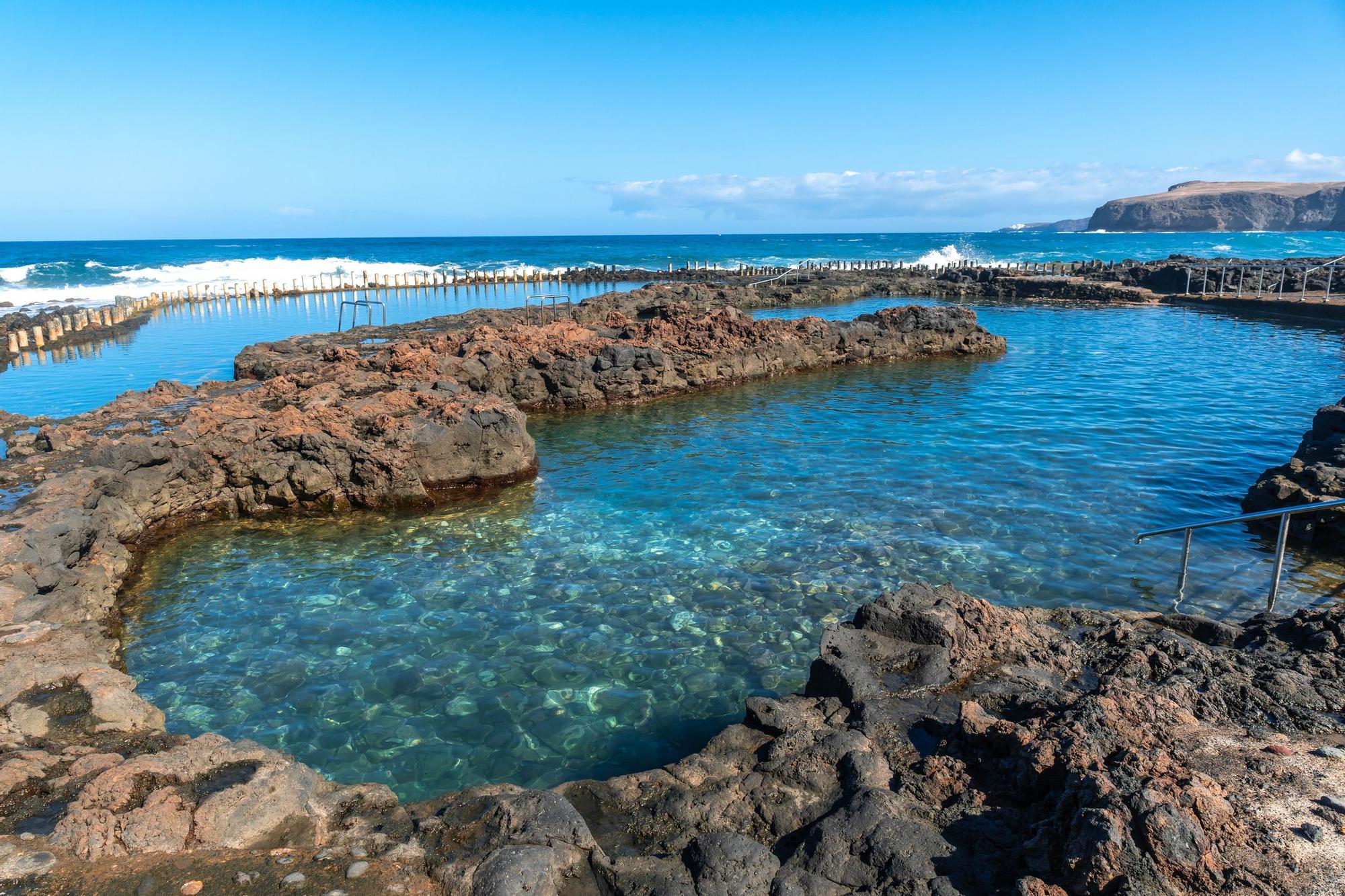 Piscinas salinas de Agaete.