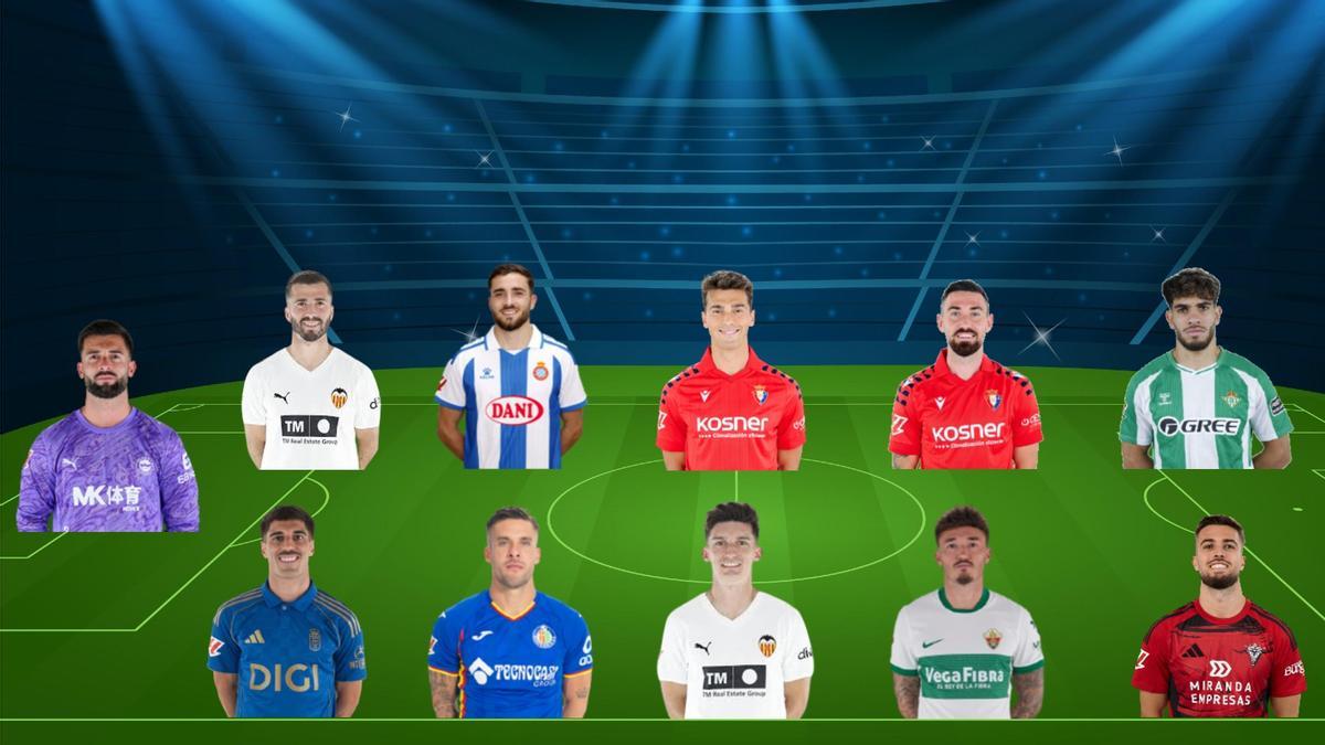 Un once formado exclusivamente por futbolistas alicantinos que pertenecen a equipos de Primera División.
