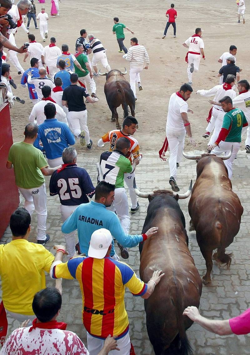 Encierro del cuarto día de las fiestas