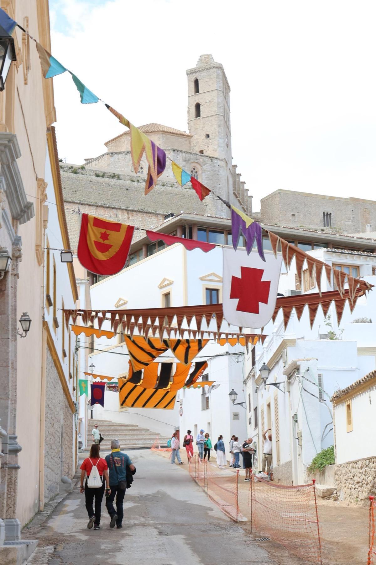 Todas las imagenes de la presentación en la Ibiza Medieval.