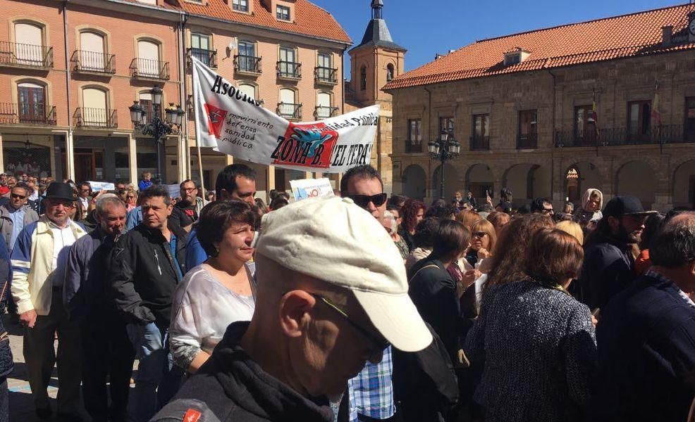 Histórica protesta de Benavente por la Sanidad