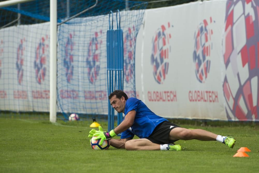 Entrenamiento del Real Oviedo