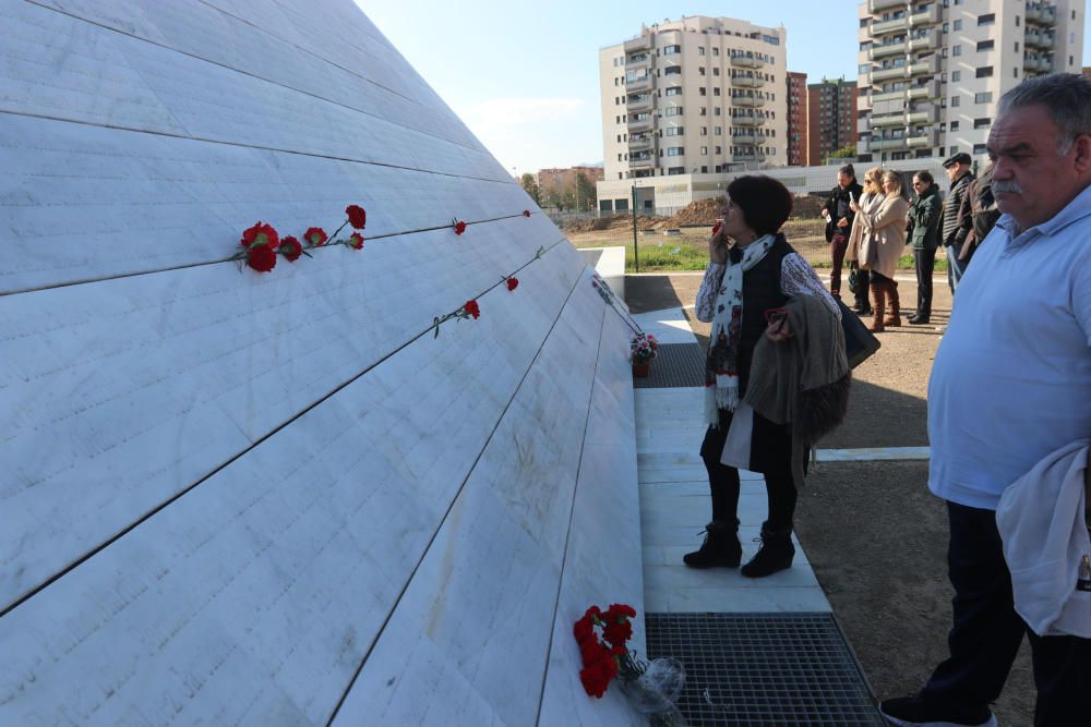 Primer homenaje oficial a las víctimas del franquismo en Málaga