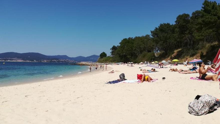 Playa Tombo do Gato en Vigo. // FdV