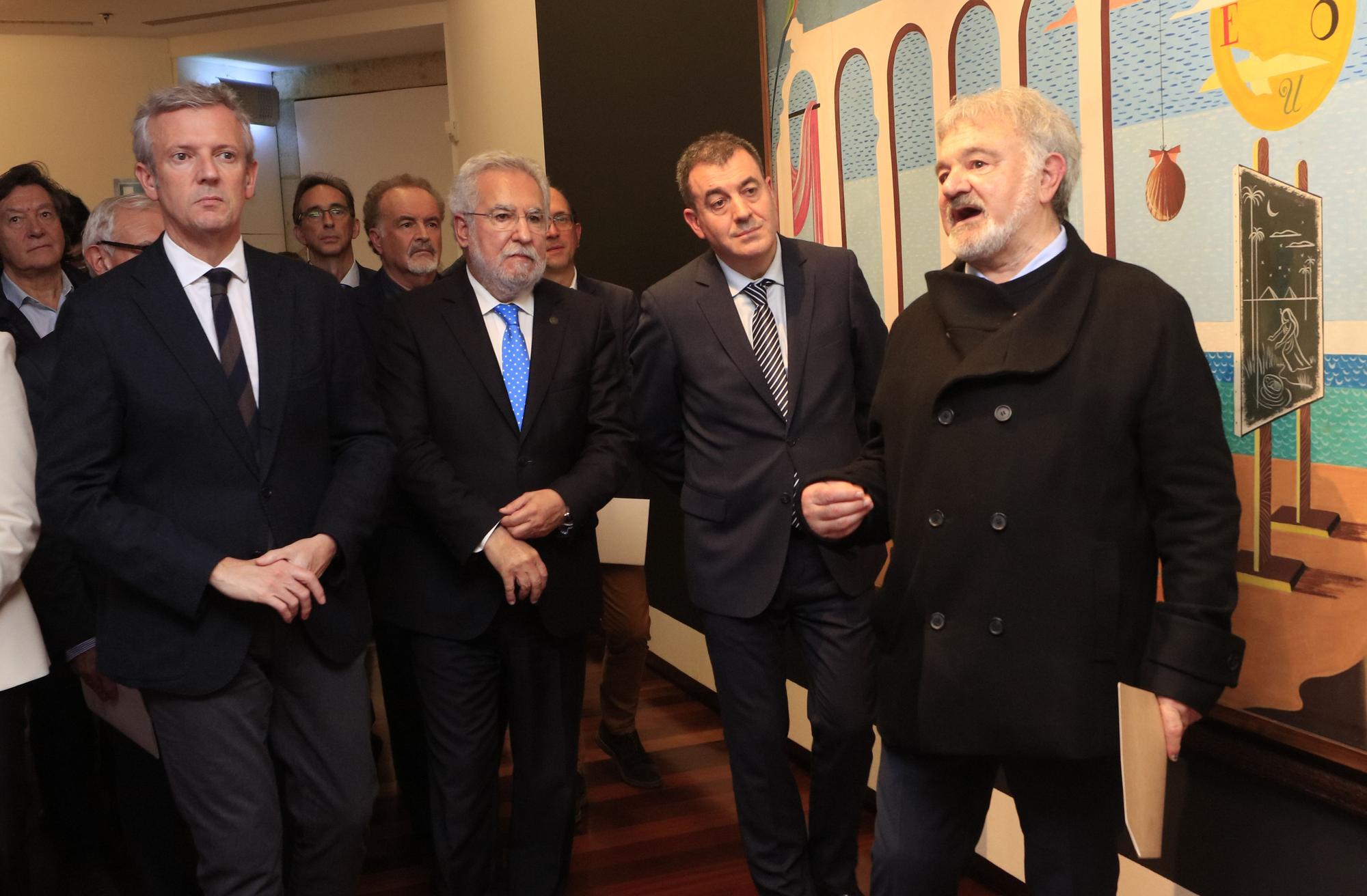 La colección del Parlamento de Galicia se estrena en Vigo con 'A Nosa Arte'