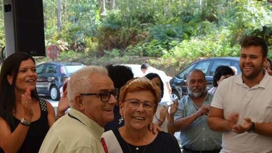 Uno de los matrimonios homenajeados el pasado año. // D. P.