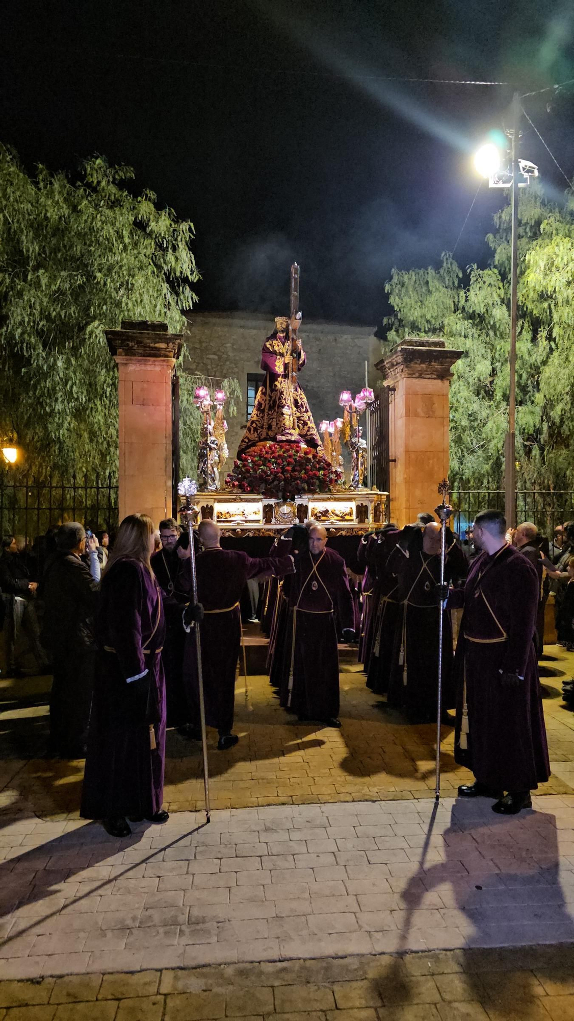 El patrón de Orihuela desafía a la lluvia