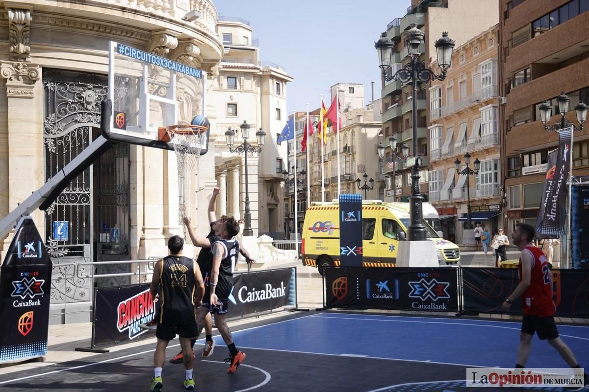 El Circuito 3x3 CaixaBank de baloncesto en Cartagena, en imágenes