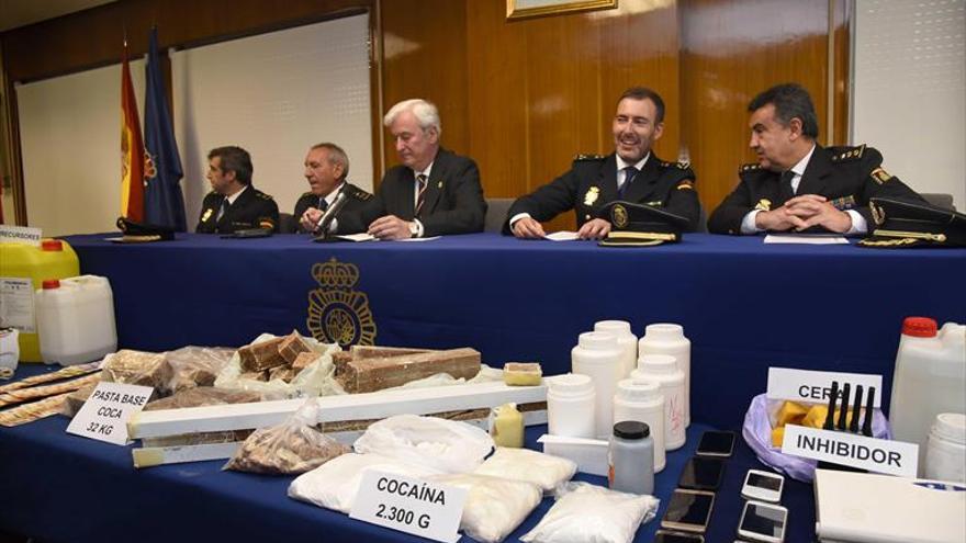 La Policía evita la fabricación de 122 kilos de ‘coca’ en un chalet