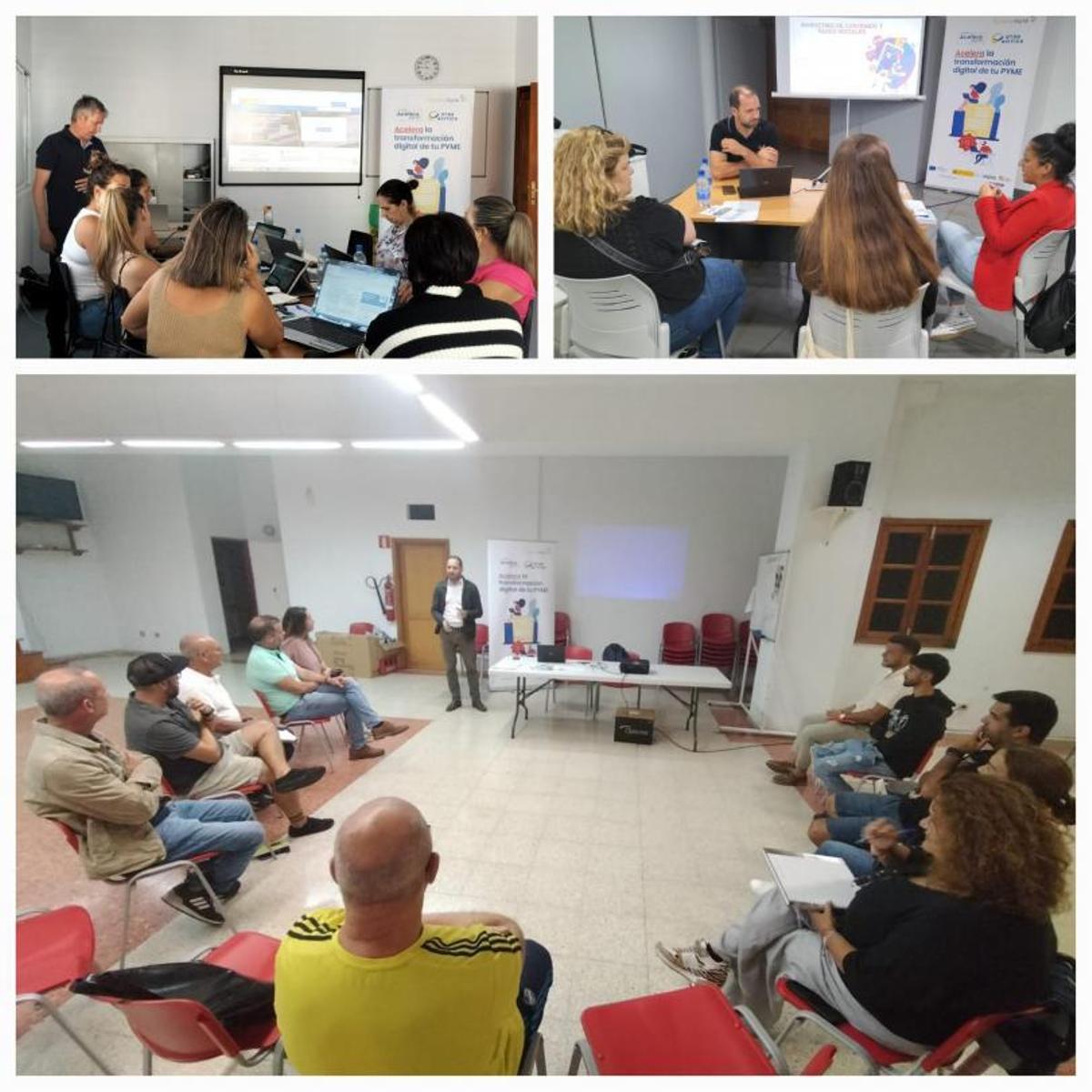Asistentes durante las jornadas organizadas por la OTDR ACITICS