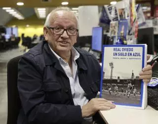 Los cien años del Oviedo, a través del objetivo de Santiago García: "Ha sido un trabajo duro, tendré que dejar fuera cosas"