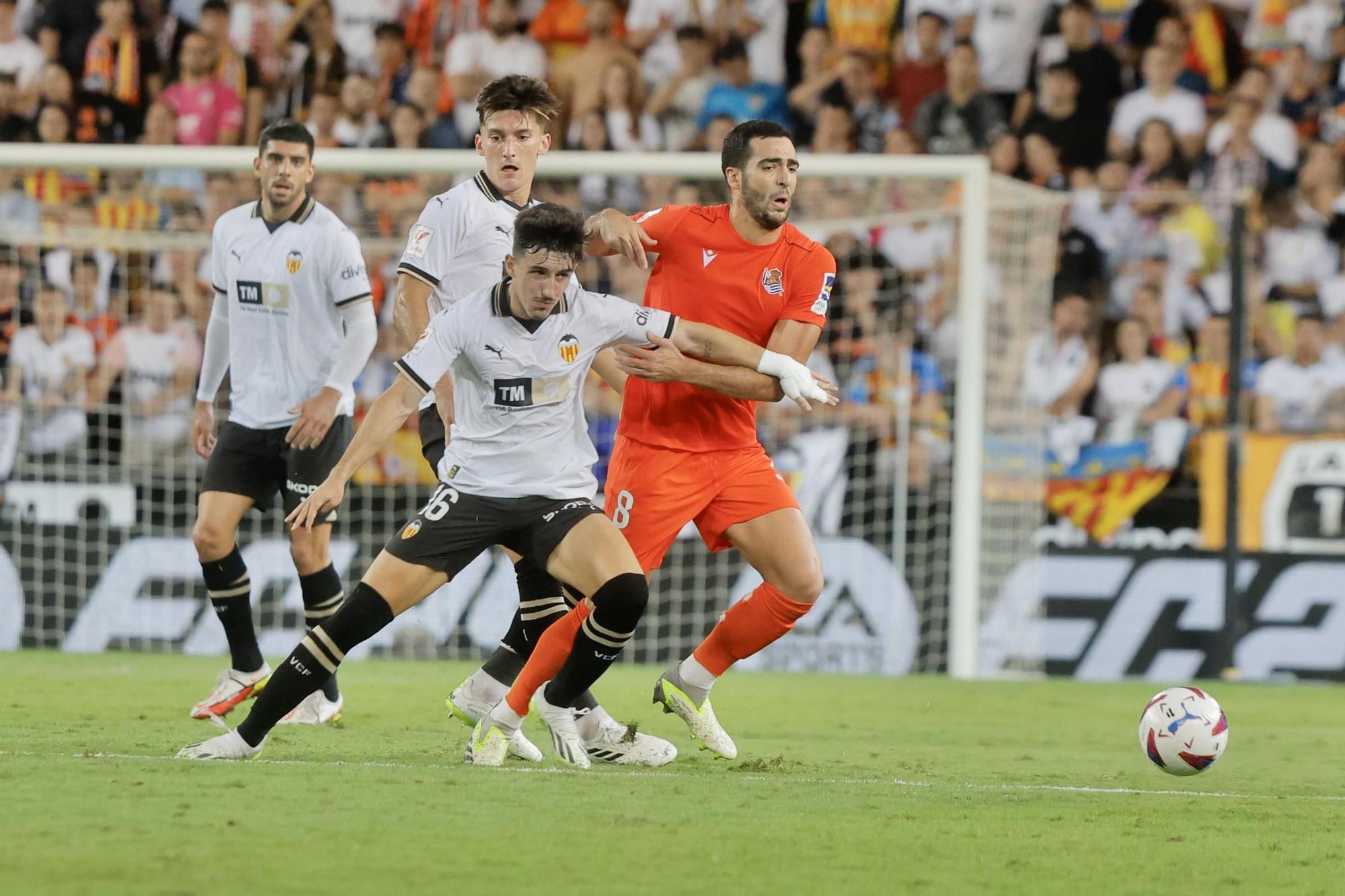 Valencia CF - Real Sociedad en imágenes