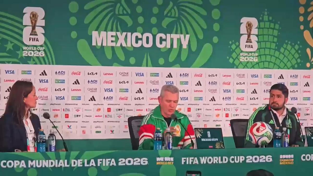 Aguirre afirma que México tiene todo para vivir un gran día ante Sudáfrica en el Mundial