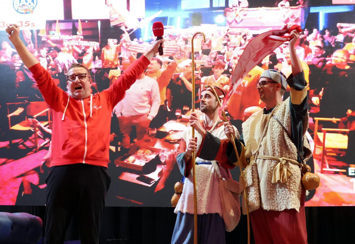 Totes les fotos de la retransmissió d'El Ganxo del partit entre el Hapoel i el Baxi