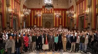 Barcelona recibe a 255 adolescentes ucranianos que pasan unos días fuera de la guerra