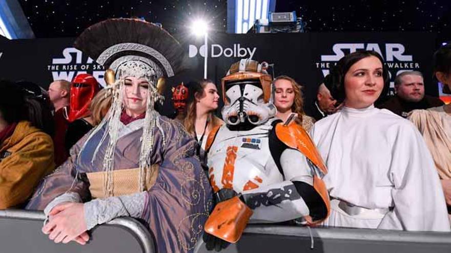 Así ha sido la &#039;blue carpet&#039; de &#039;Star Wars: El ascenso de Skywalker&#039;