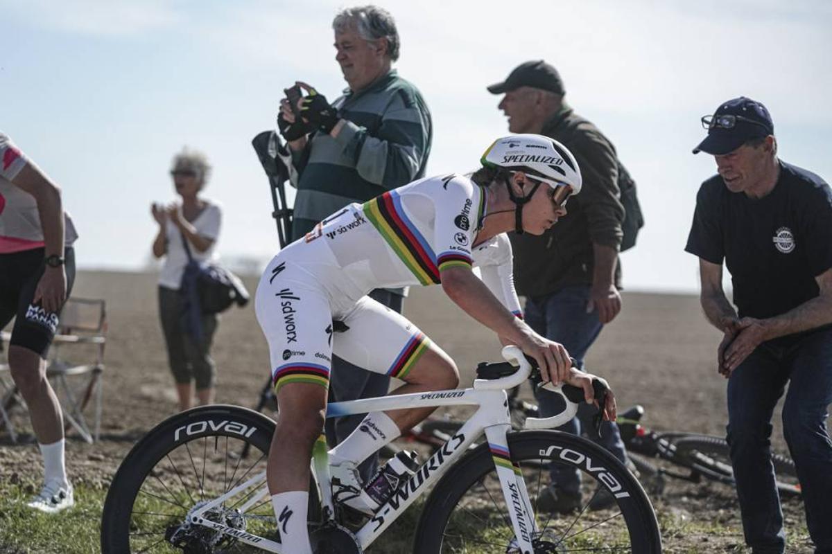 Lotte Kopecky, la campeona del mundo.