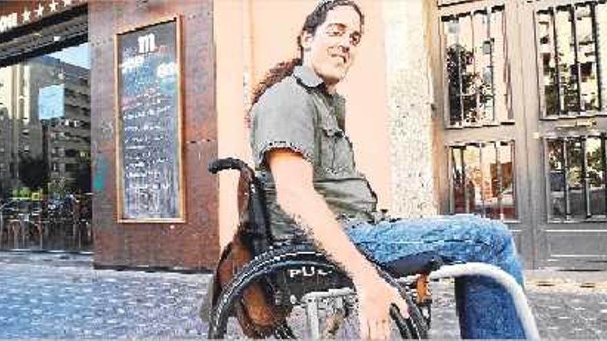 Bruno Merlo, durante la entrevista ayer en Valencia.