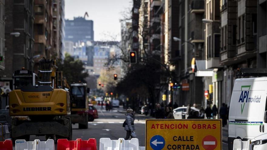 Cuidado con los atascos en Zaragoza: varias calles estarán en obras durante los próximos días