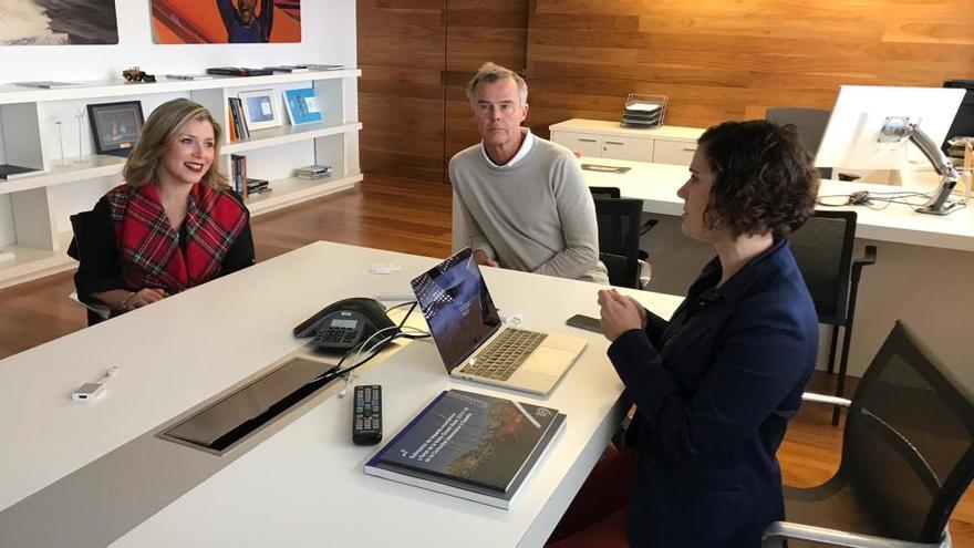 Un momento de la reunión sobre The Ocean Race