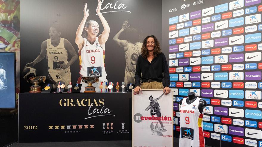 Laia Palau se retira de la selección en un emotivo acto de despedida