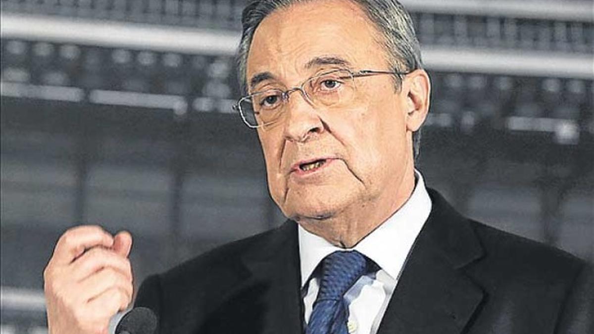 Florentino Pérez, presidente del Real Madrid