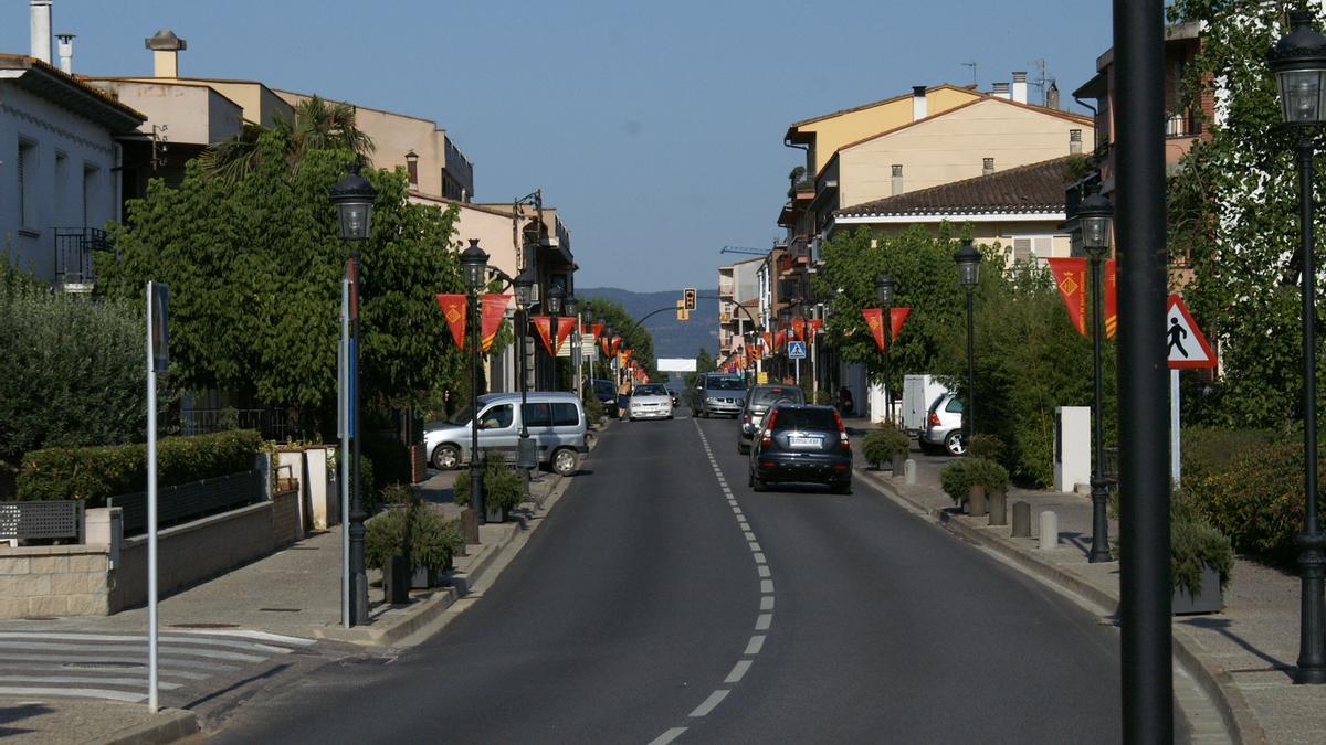 Un dels carrers de Sant Gregori