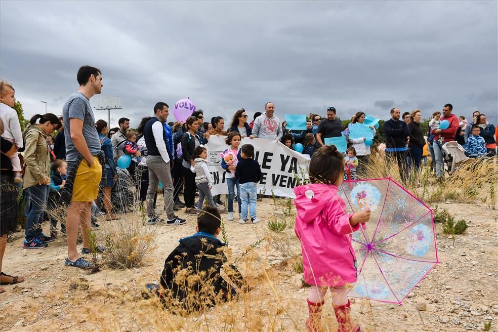 Protesta por el retraso del colegio de Parque Venecia