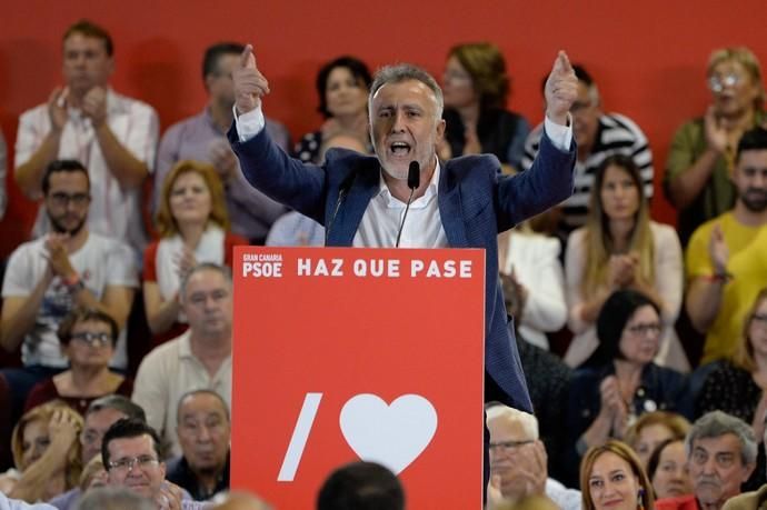 Las Palmas de Gran Canaria. Mitin de Pedro Sánchez  | 14/04/2019 | Fotógrafo: José Carlos Guerra